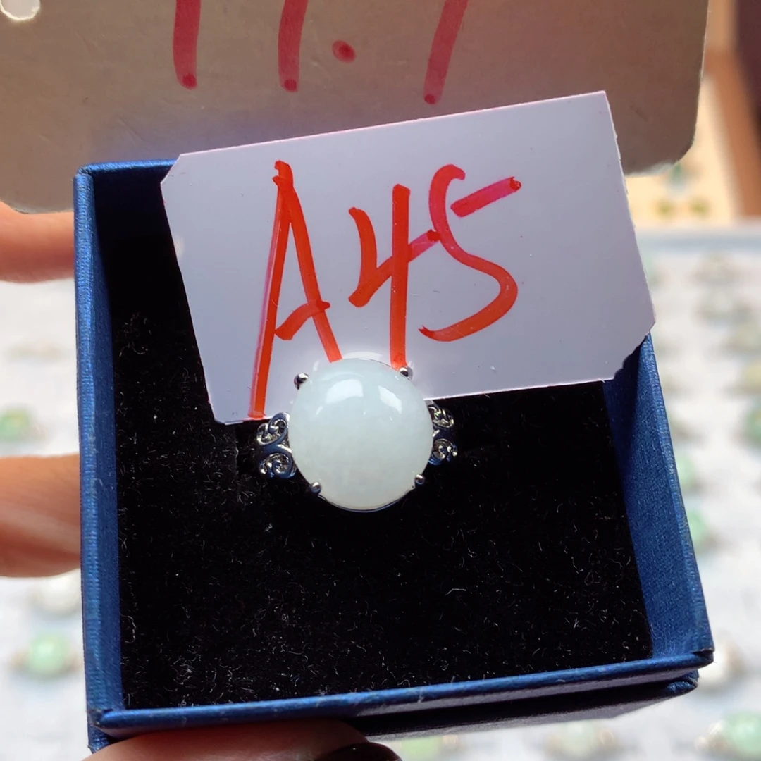 未镶嵌戒指翡翠缅甸翡翠戒指