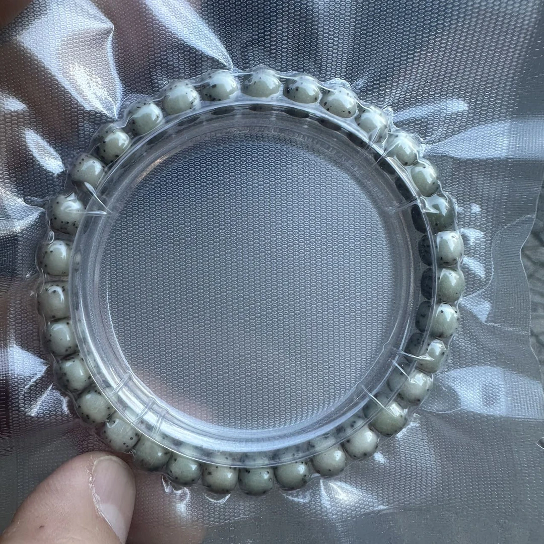 【佳哥严选】J30345-星月河豚绿狈单圈手串-尺寸6+mm-6+mm