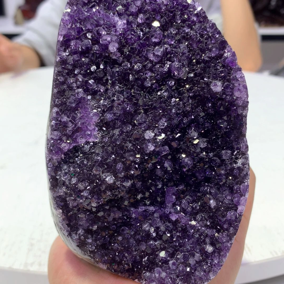 紫晶摆件未镶嵌紫晶306