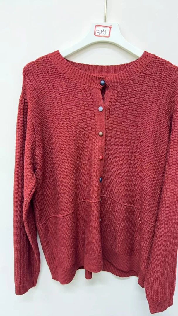 女士针织开衫A563-杰