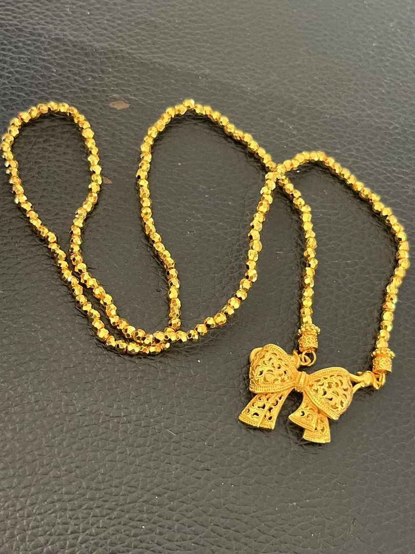 链子足银 收藏级轻奢时尚气质简约精致项链FJD215201