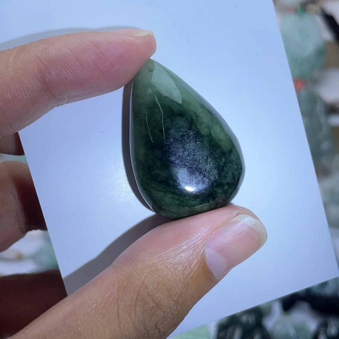 【闪购商品】颈饰未镶嵌翡翠水滴