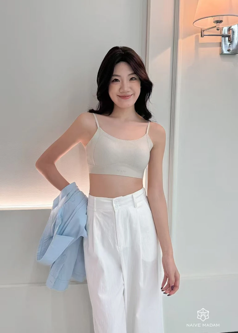 固定杯无钢圈聚拢防走光美背23075