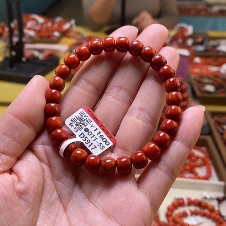 未镶嵌卡8m南红玛瑙