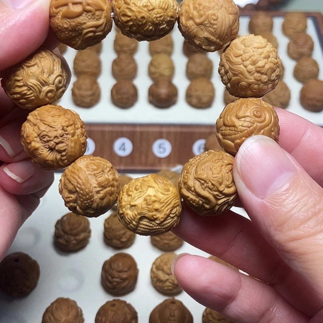 把件桃核莫*亚猴头核桃单颗10颗