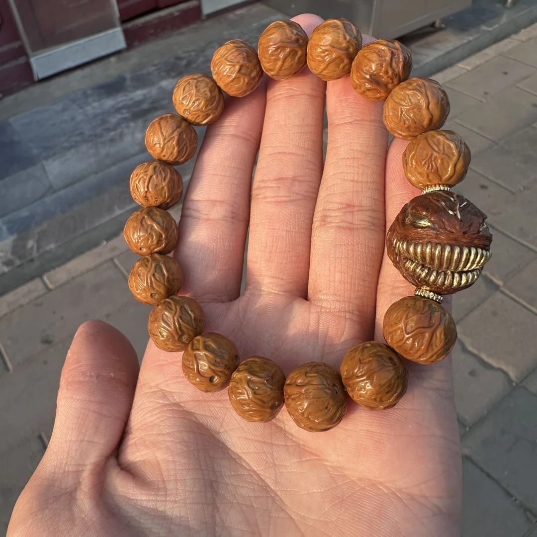 【曹掌柜精选】5 G10408-紫金鼠毒液单圈手串-多样性发其一-14mm-