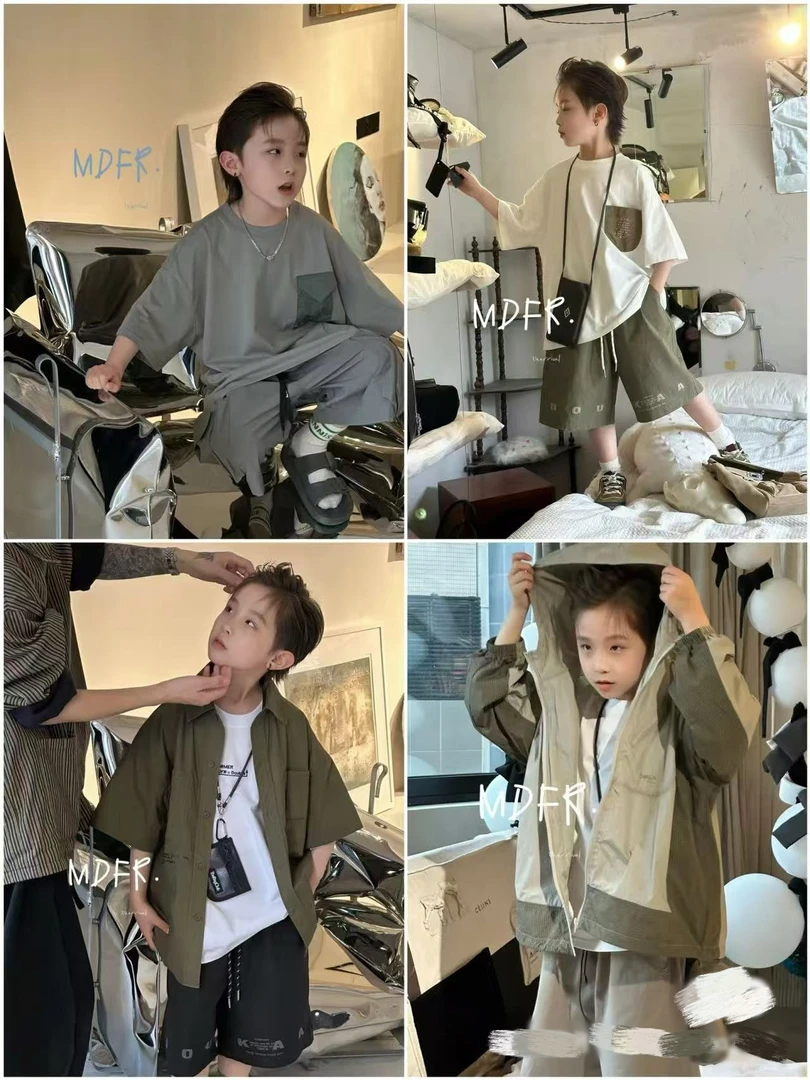 【A1-A200】 衣佳童装套装T恤衬衫裙子