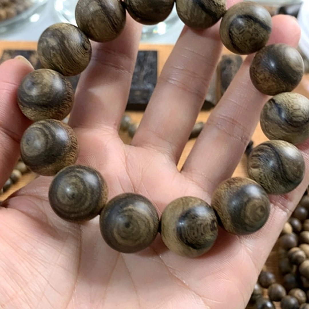 【闪购商品】沉香手串达拉干沉香1.7，树心29.3克