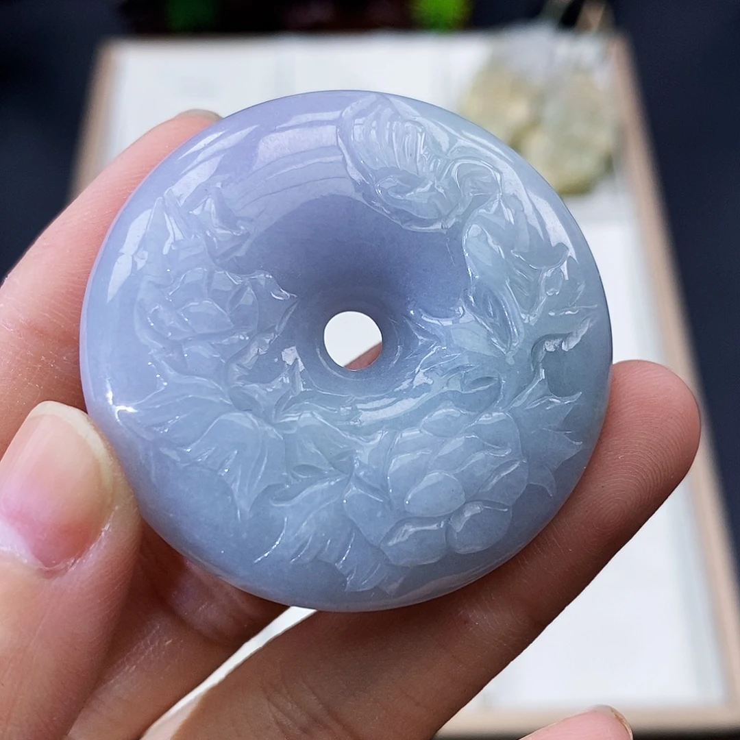 颈饰未镶嵌翡翠缅甸翡翠a货