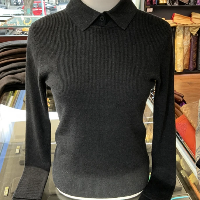 羊毛毛衣打底高级针织上衣