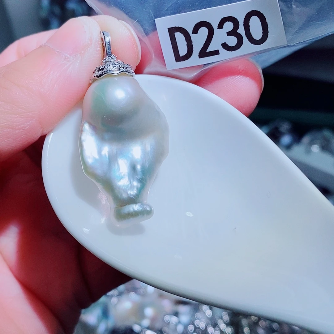 淡水珍珠银S925镶嵌其他