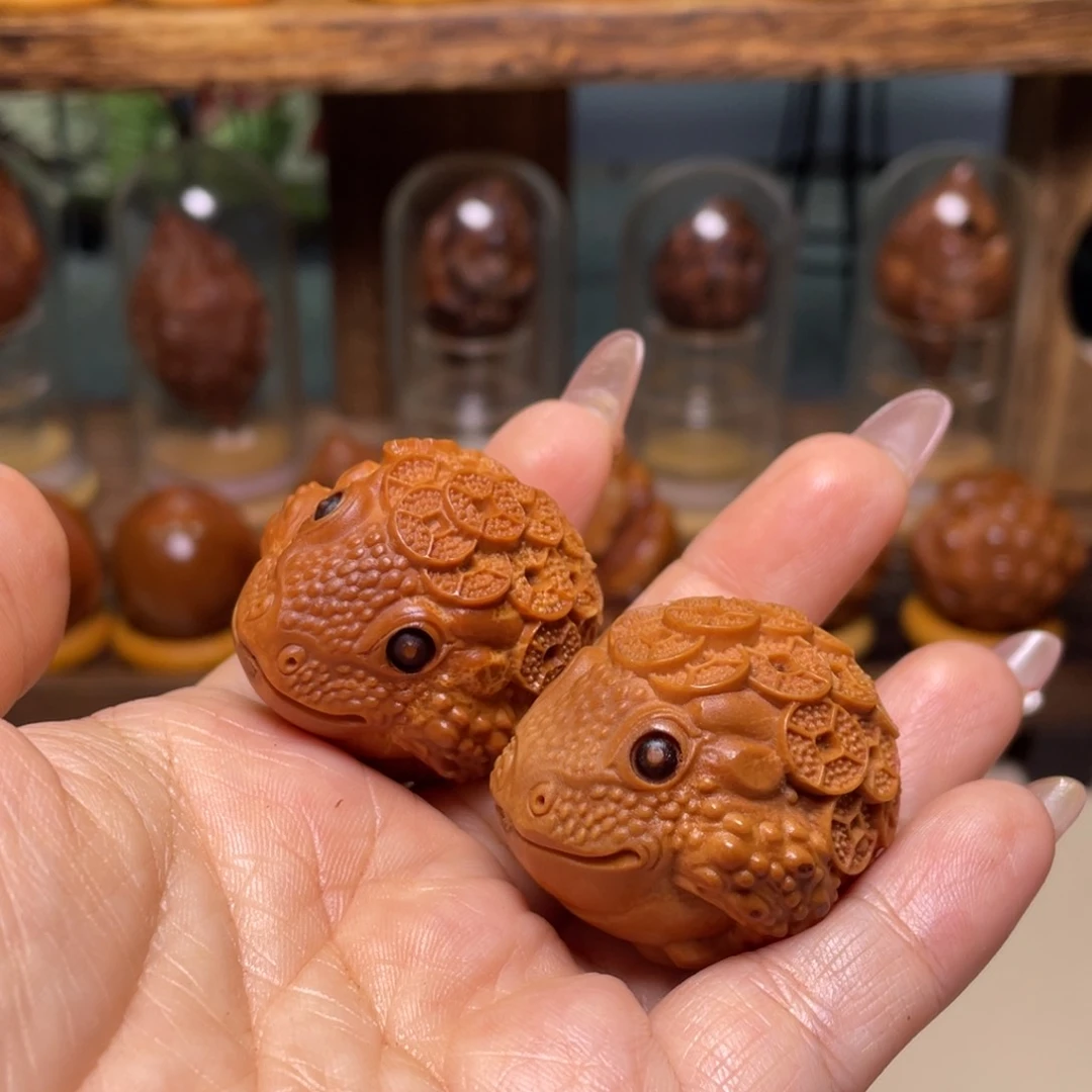 佛螺菩提吊坠晴**、辈辈有财金蟾一对