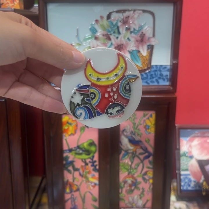 加大款瓷板画艺术作品