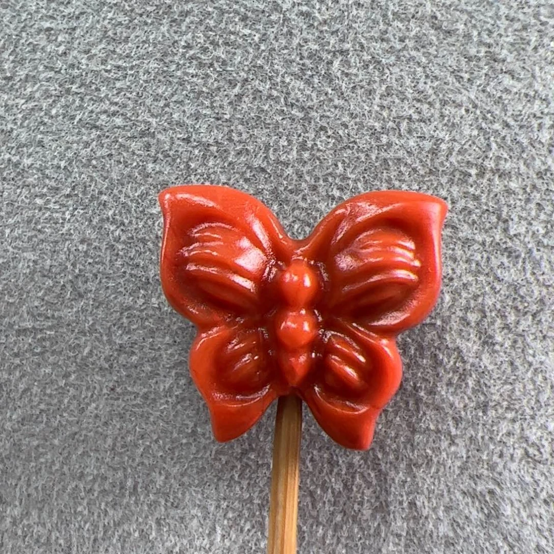 南红玛瑙（蝴蝶17+）未镶嵌