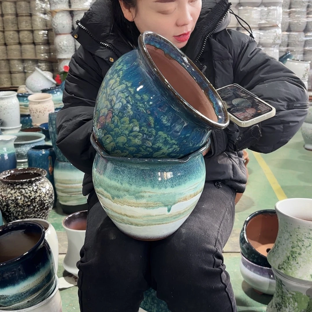 正品两个高18/20红陶