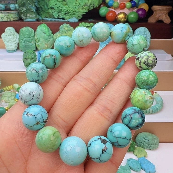 未镶嵌绿松石项链