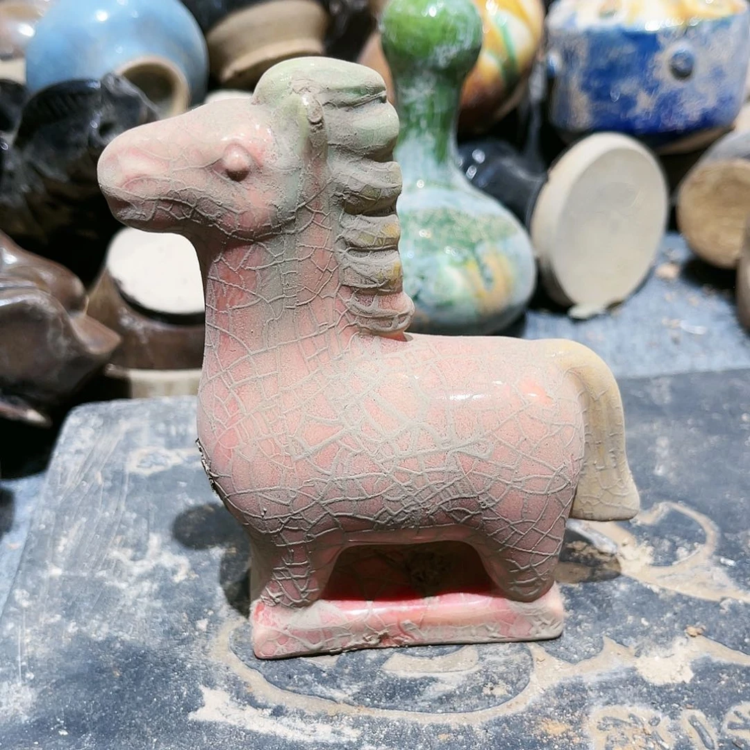 瓦当摆件茶台的一