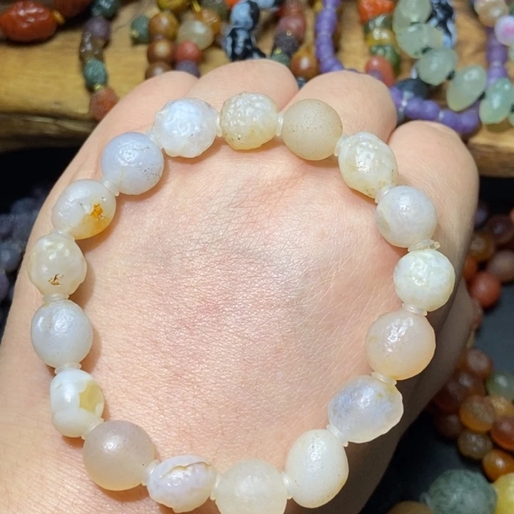 玛瑙/玉髓未镶嵌手链