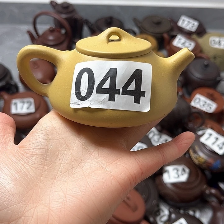 紫砂茶壶紫砂微瑕半手