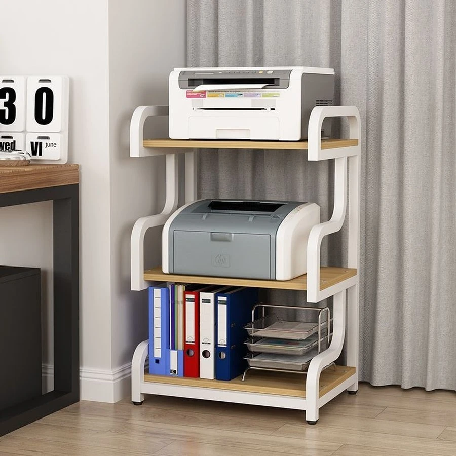 新疆西藏包邮多层打印机置物架办公室文件收纳架家用储物书架复印