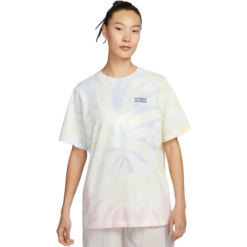 商场同款耐克女子透气印花短袖宽松舒适运动休闲T恤 IF0612100