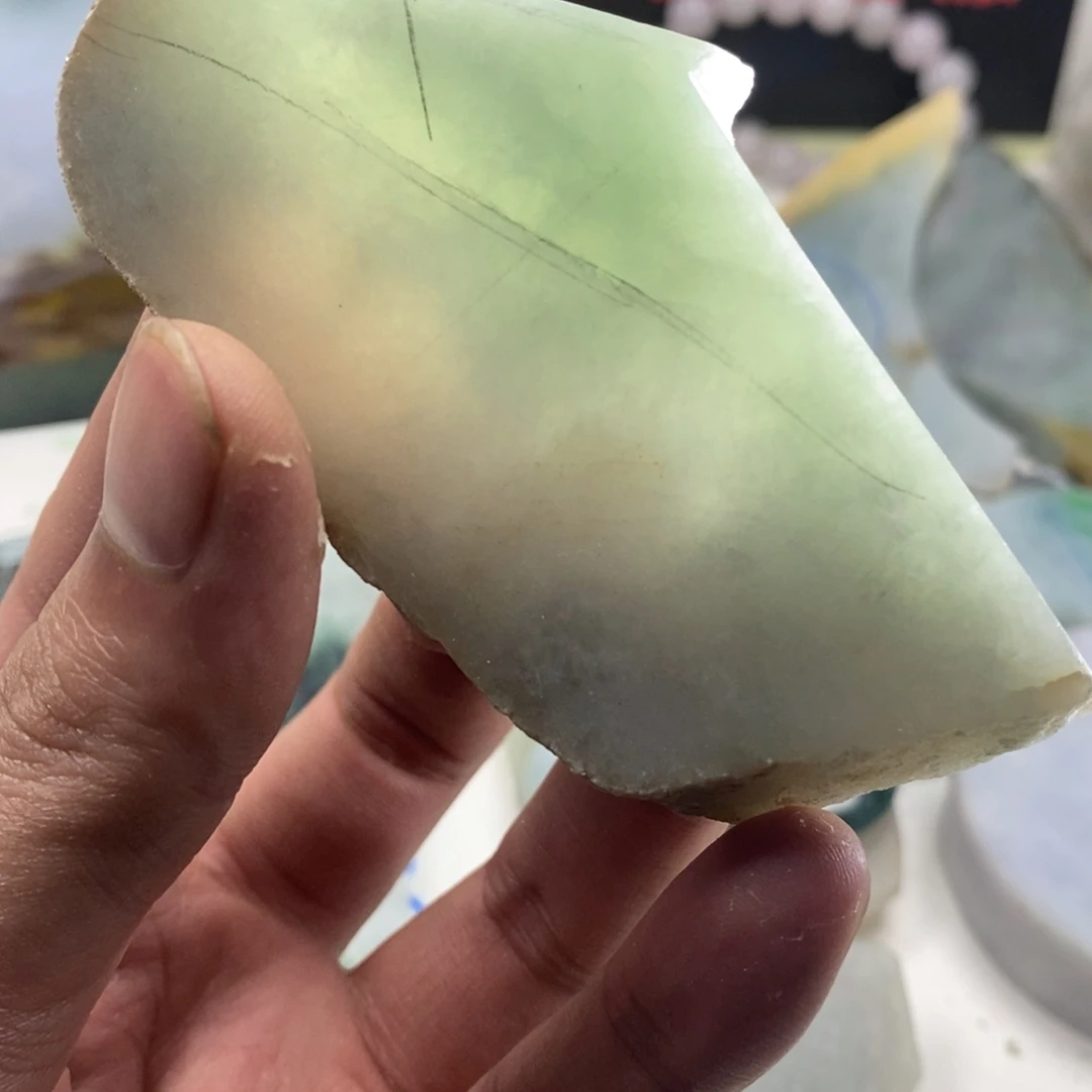 翡翠散珠天然缅甸翡翠A货68