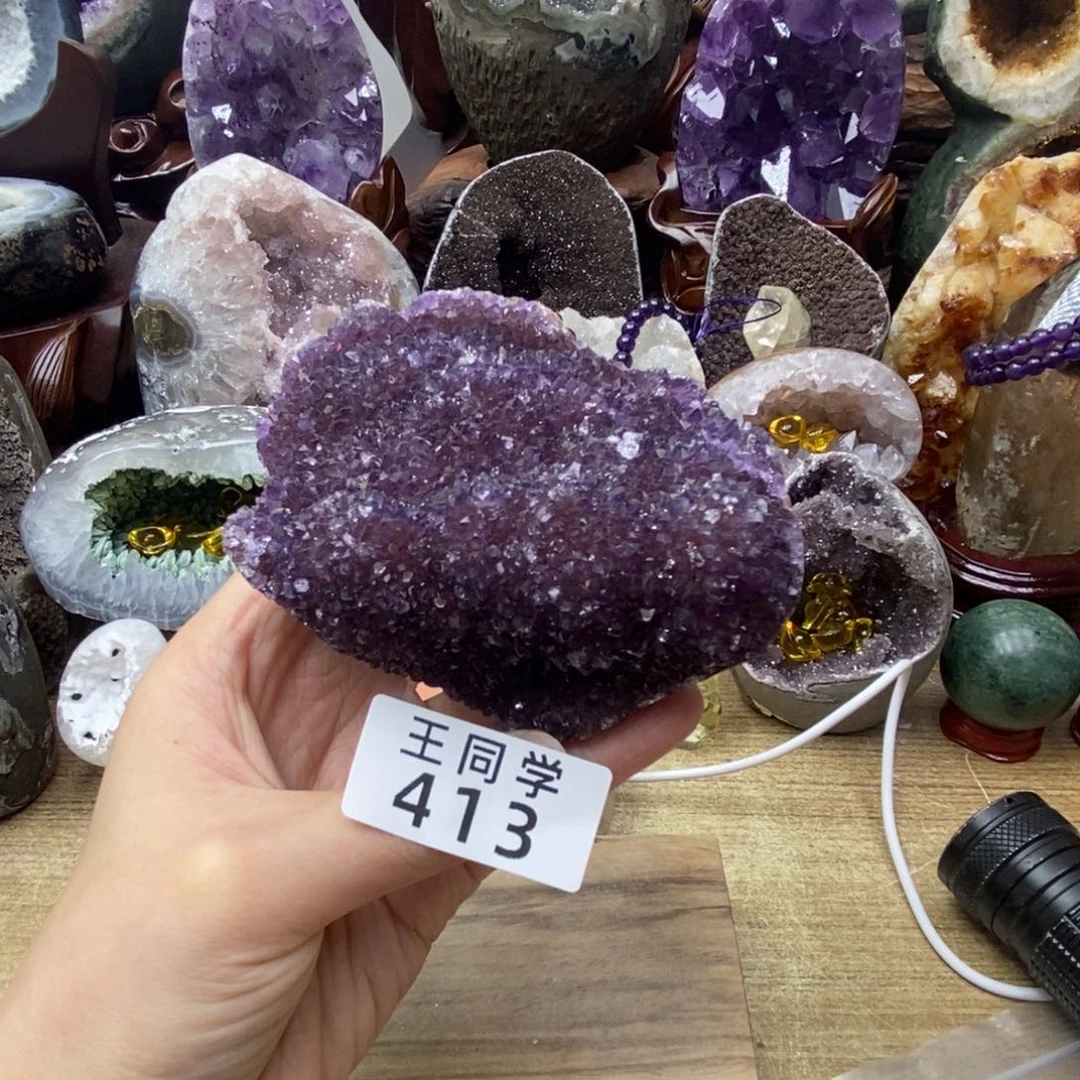 未镶嵌珠宝半成品水晶413