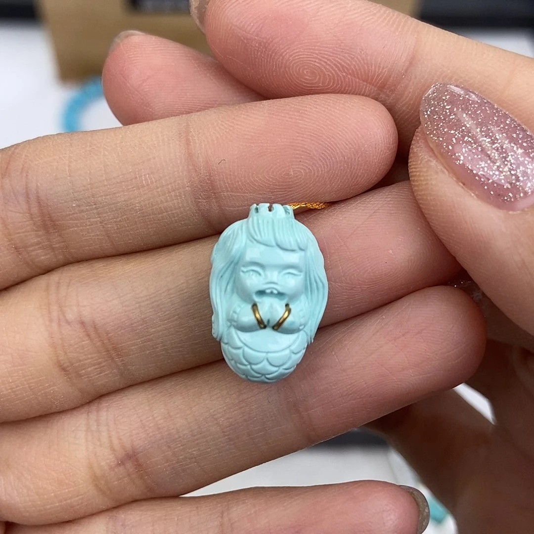 绿松石未镶嵌珠宝奇石