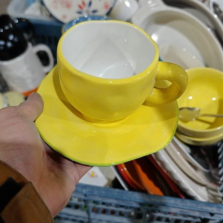 杯陶瓷杯碗盘微瑕疵介意慎拍