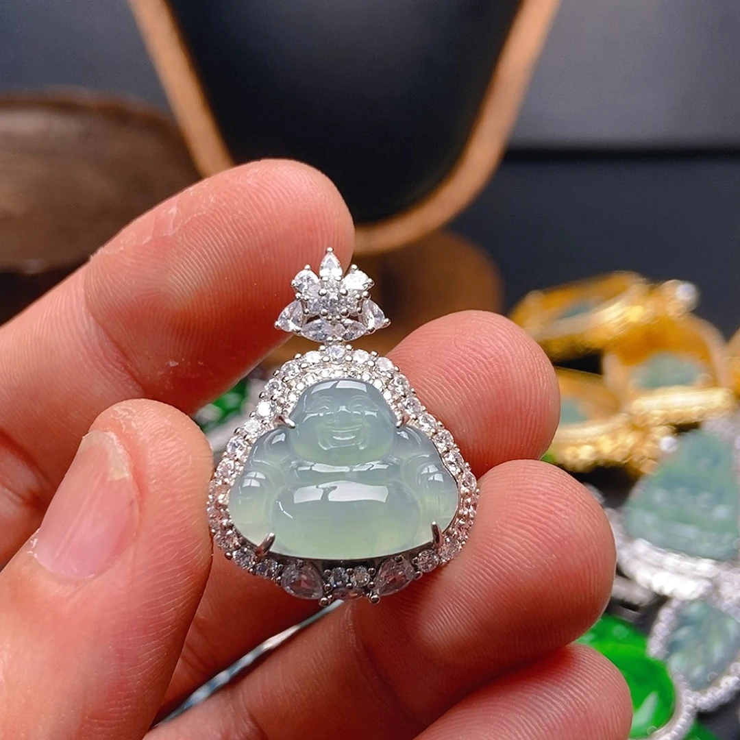 翡翠吊坠(不含链)未镶嵌424吊坠