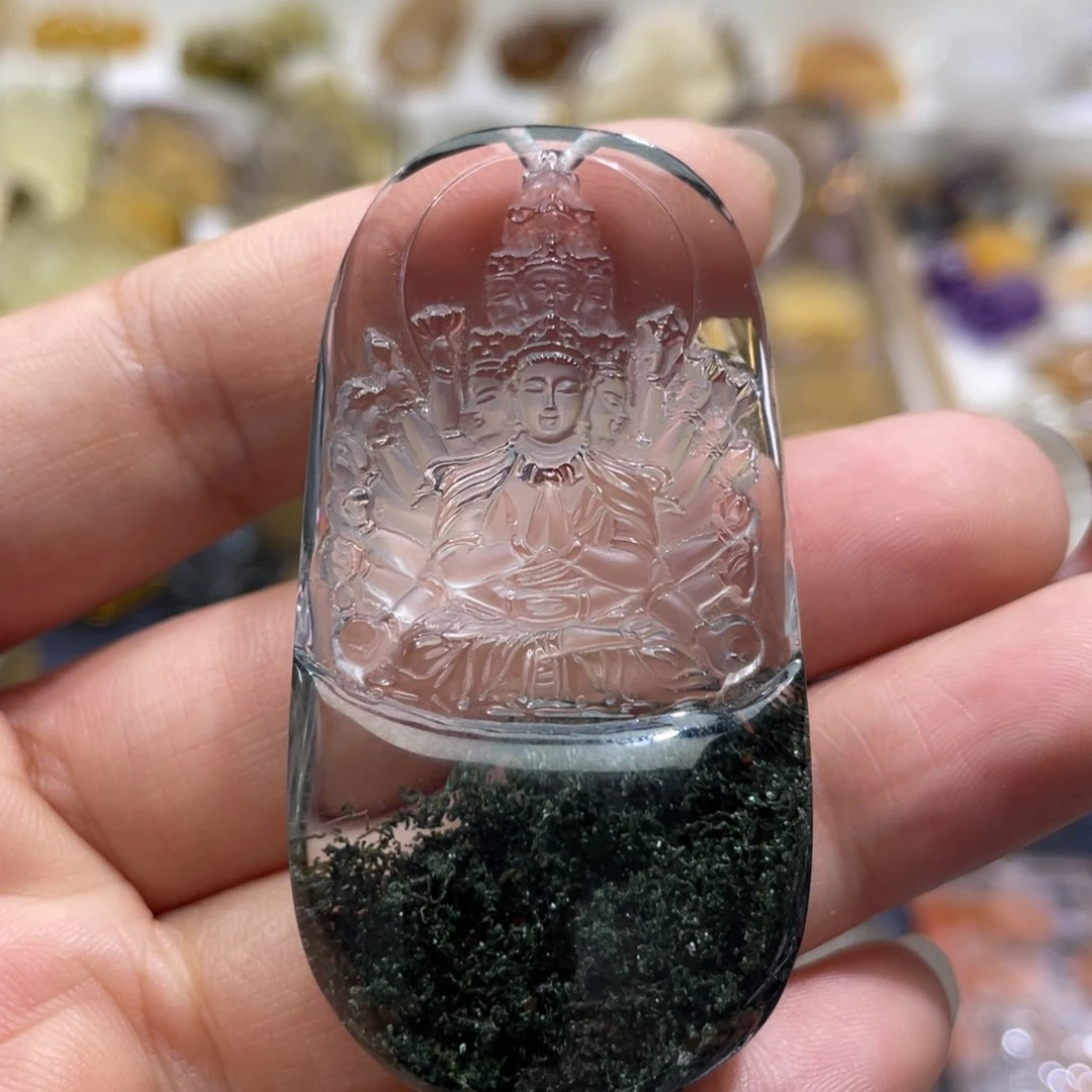 未镶嵌颈饰水晶定制