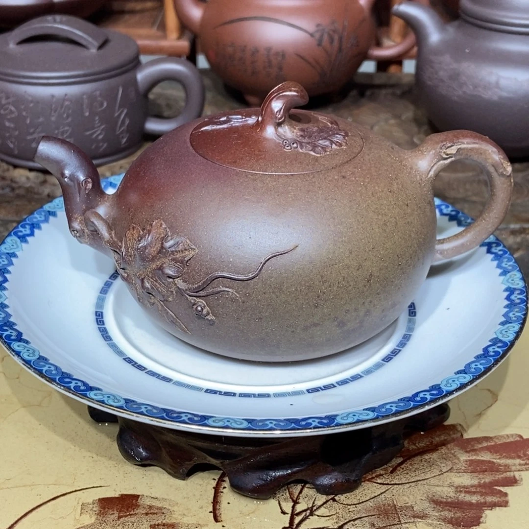 茶壶紫砂240容量宜兴紫砂壶