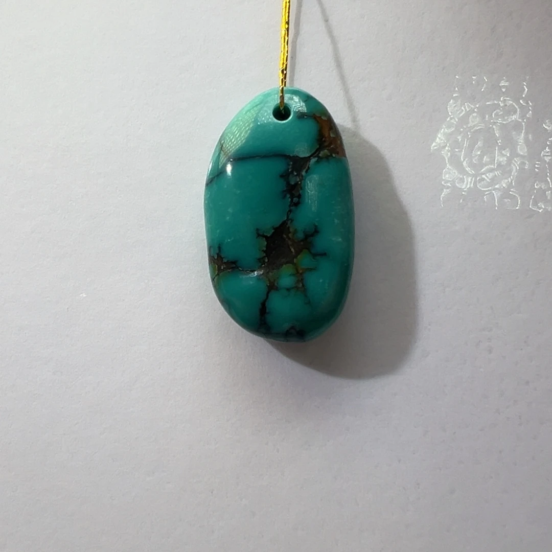 绿松石未镶嵌挂件
