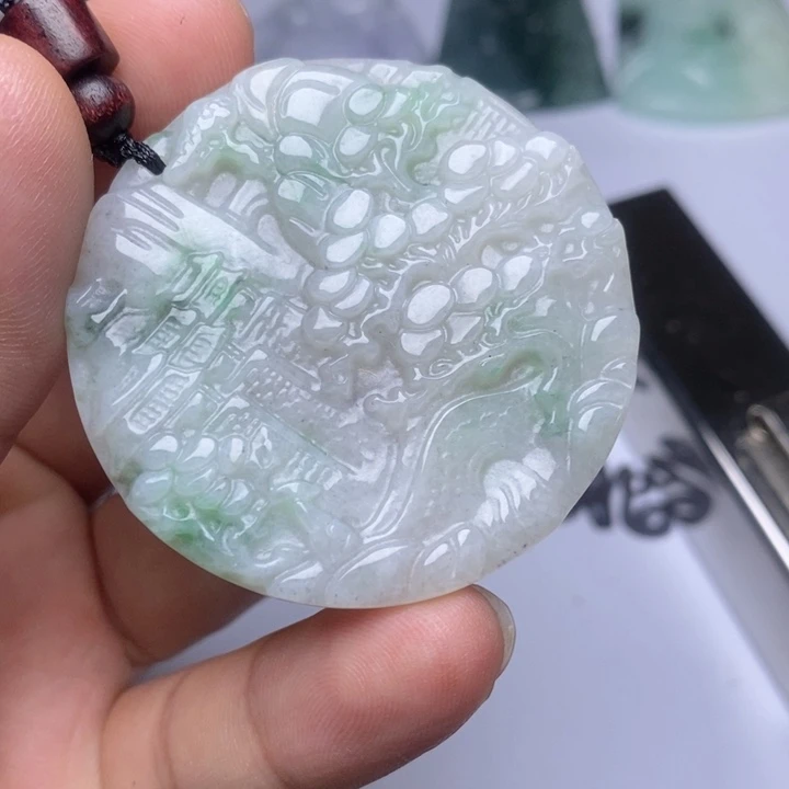 颈饰未镶嵌翡翠翡翠