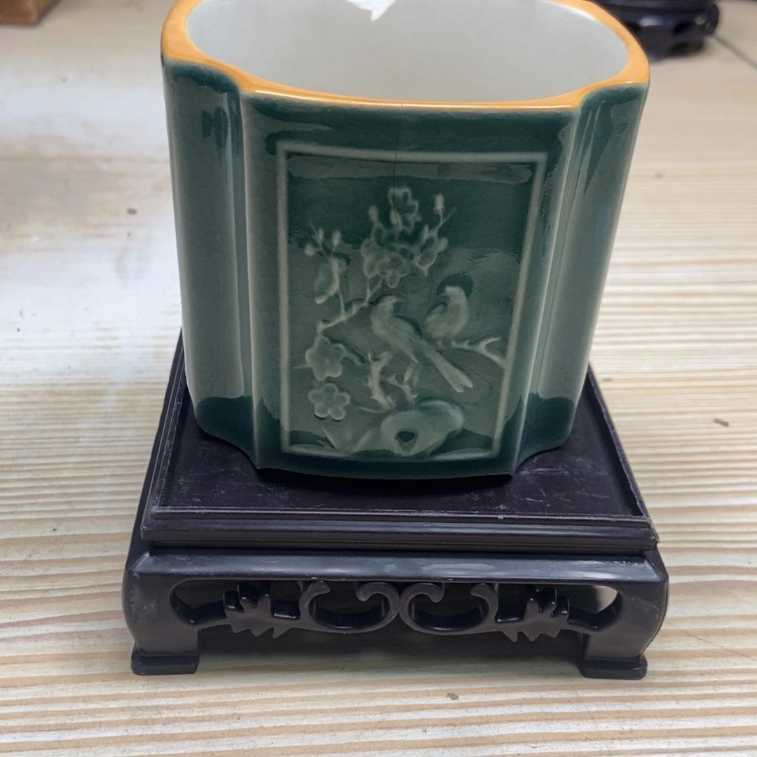 瓷片陶瓷花盆陶瓷艺术