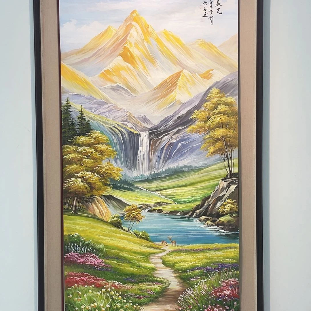 国画凌行志老师手绘国画精品