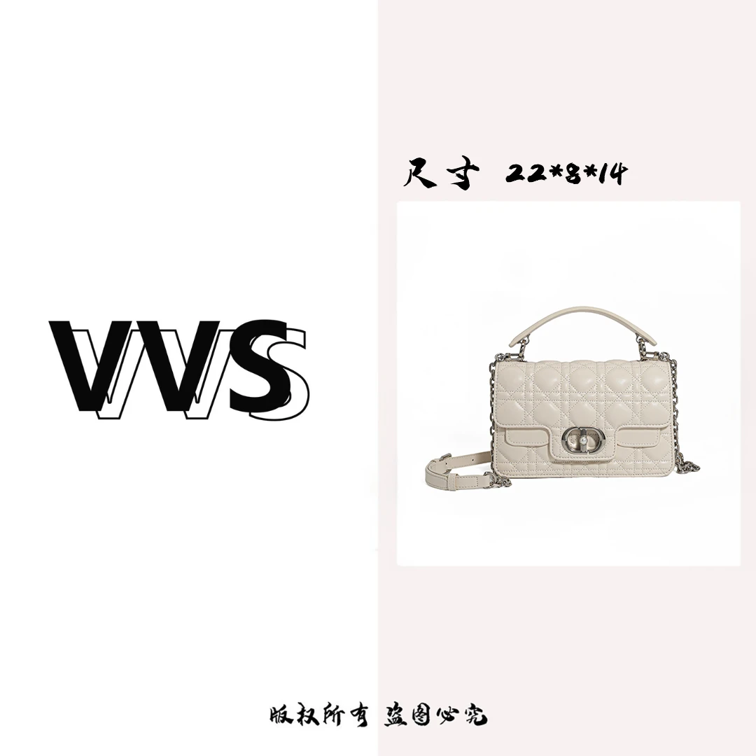 【VV专属】2025新款时尚百搭轻奢小众单肩斜挎通勤女包X-9332米白