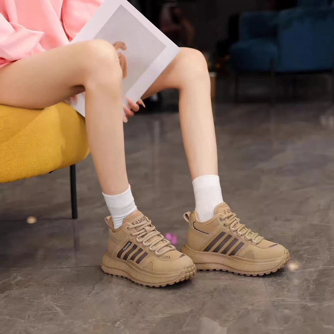 268-11外穿新款春秋季时尚厚底运动休闲鞋