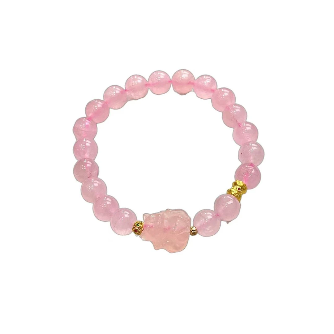 粉水晶手串C01-253赠礼盒（多样性发）