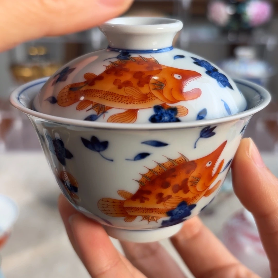 纯手工手绘 高端茶器