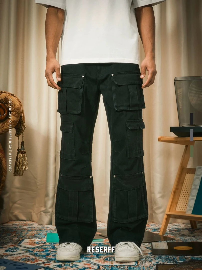 小郑潮品   某饱。599  美式多口袋复古工装裤  888