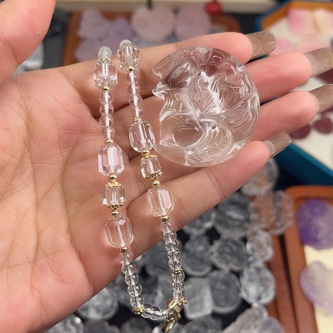 水晶珠宝半成品未镶嵌J**_30