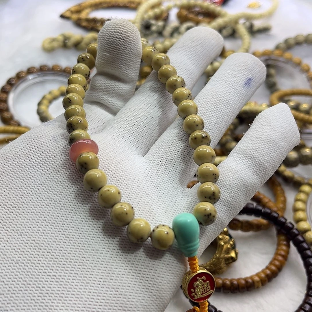 星月菩提吊坠h*廷圆珠手持