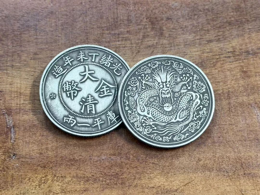 A11-精选手工复制仿古铜银复古纪念工艺摆件