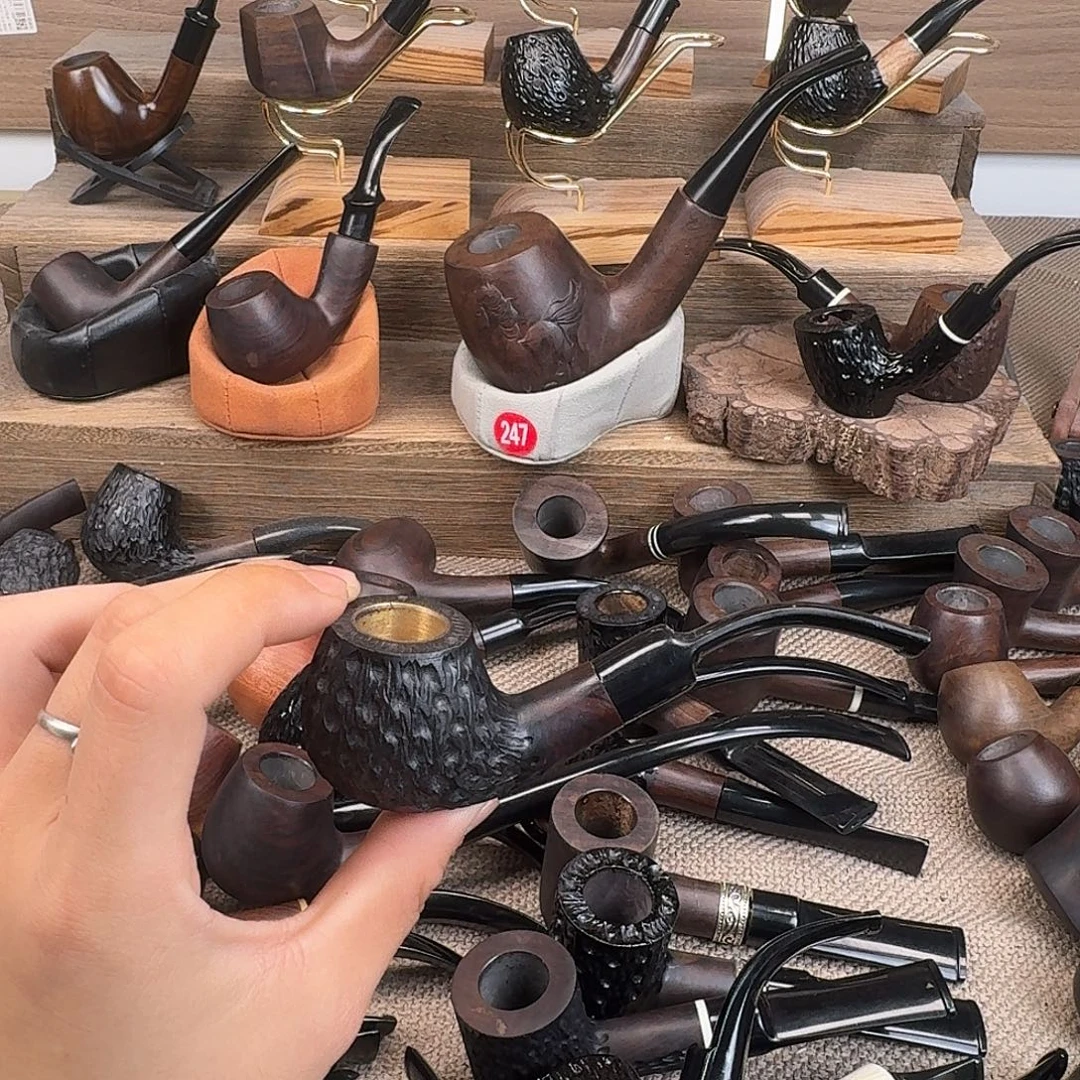 为***生黑檀木黑檀木手工烟斗
