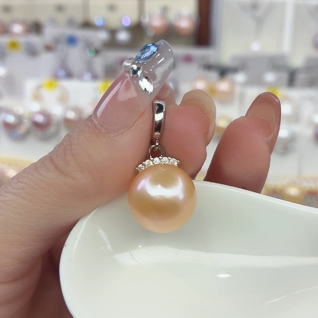颈饰淡水珍珠合金
