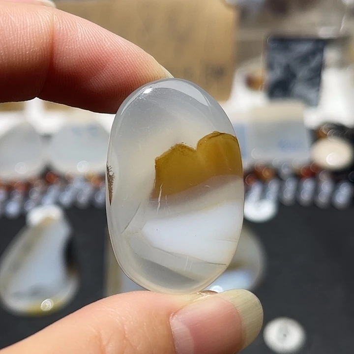 玛瑙/玉髓未镶嵌吊坠(不含链)