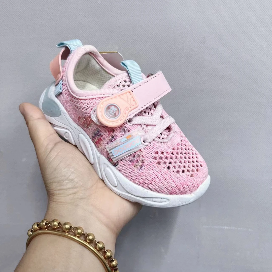 新款小童女宝夏款单网运动鞋休闲鞋1159（巴家）