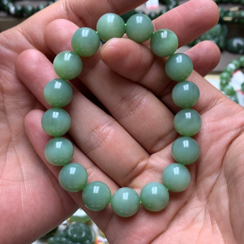 【闪购商品】手串未镶嵌和田玉（碧玉）