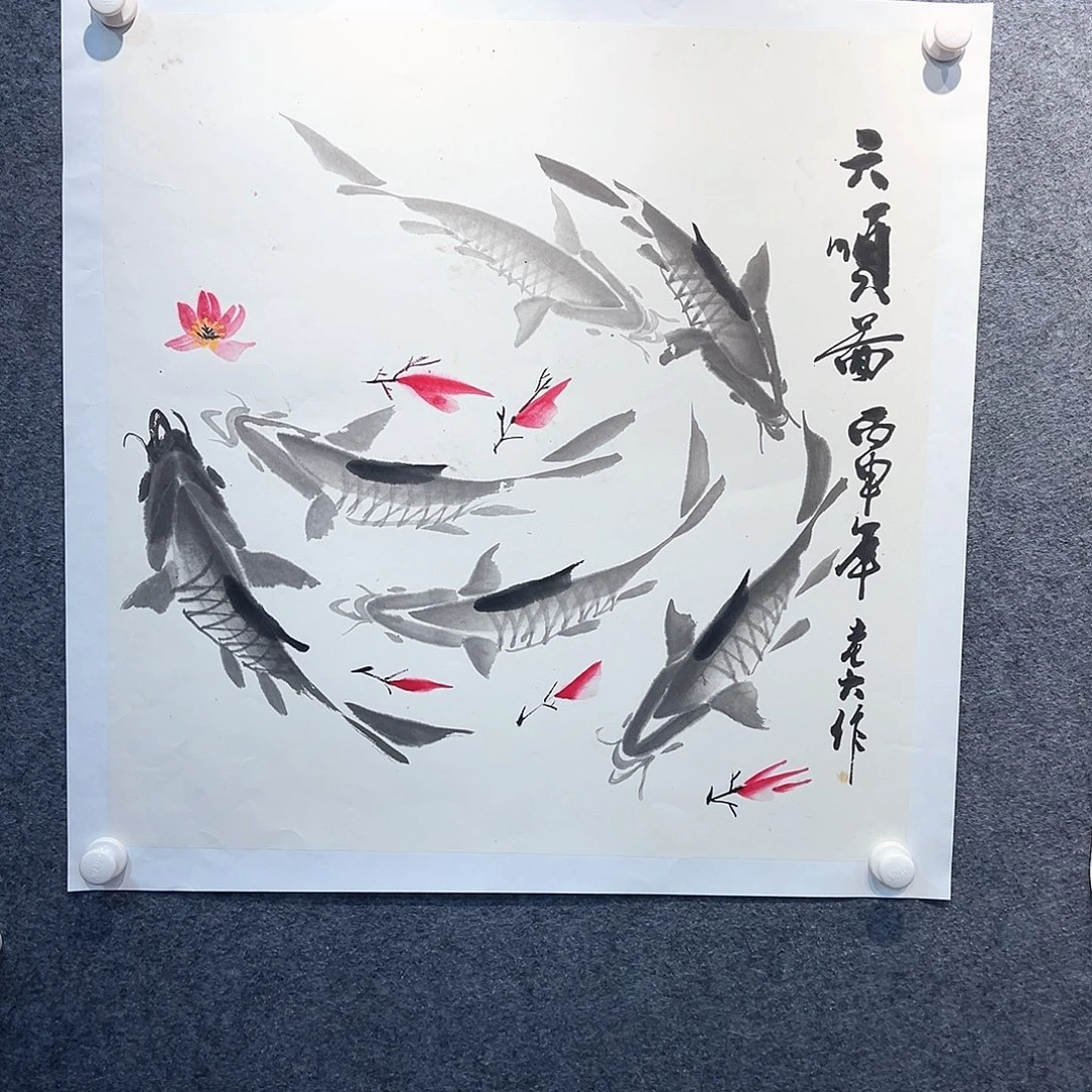国画纯手绘系列画心